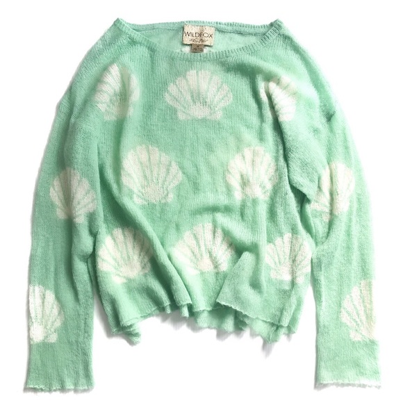 Wildfox Sweaters - Wildfox | White Label Seashell Sweater